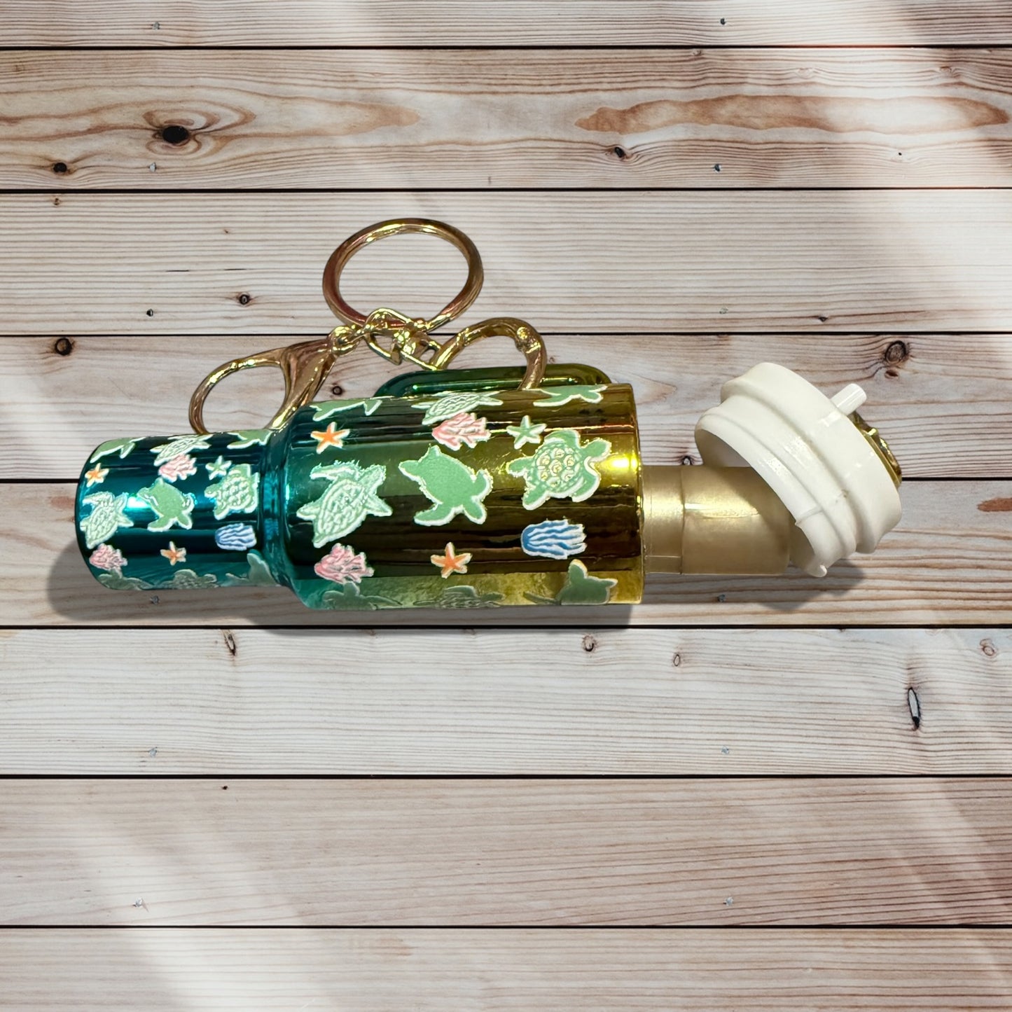 Mini Tumbler Keychain – Turtles