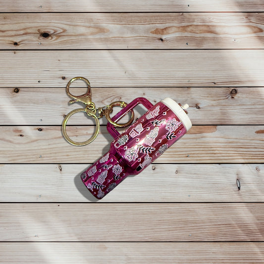 Mini Tumbler Keychain – Plants
