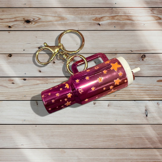 Mini Tumbler Keychain – Stars